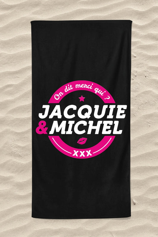 Serviette De Plage - Jacquie Et Michel