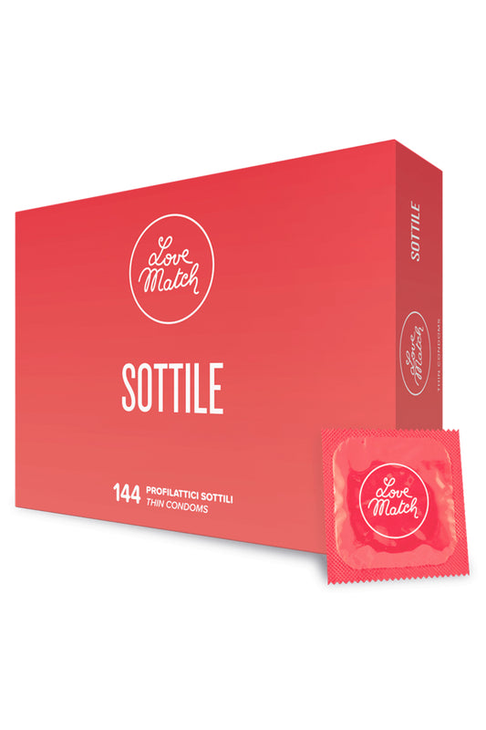 Love Match Sottile - 144 Préservatifs Fins