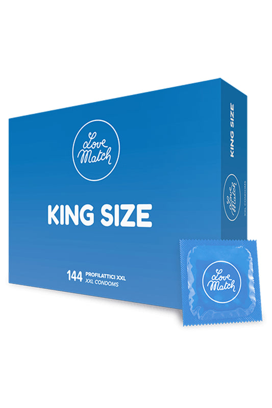 Love Match King Size - 144 Préservatifs XXL