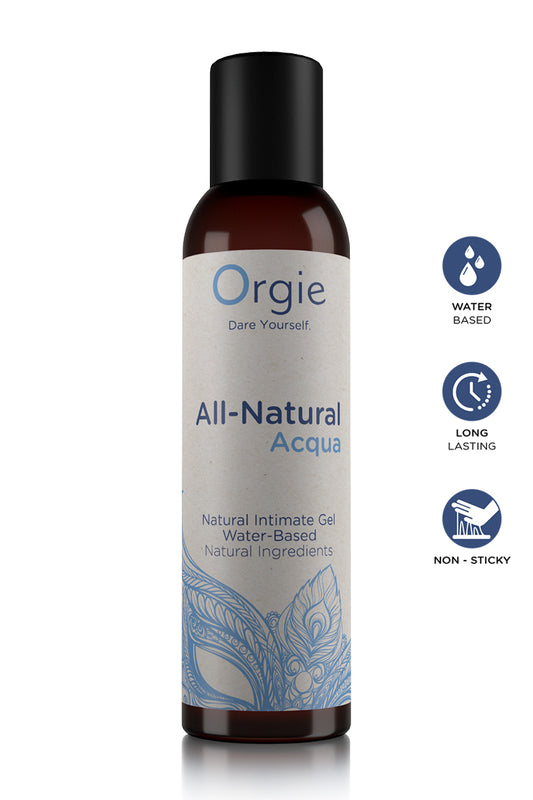 Lubrifiant Naturel Orgie All-Natural Acqua