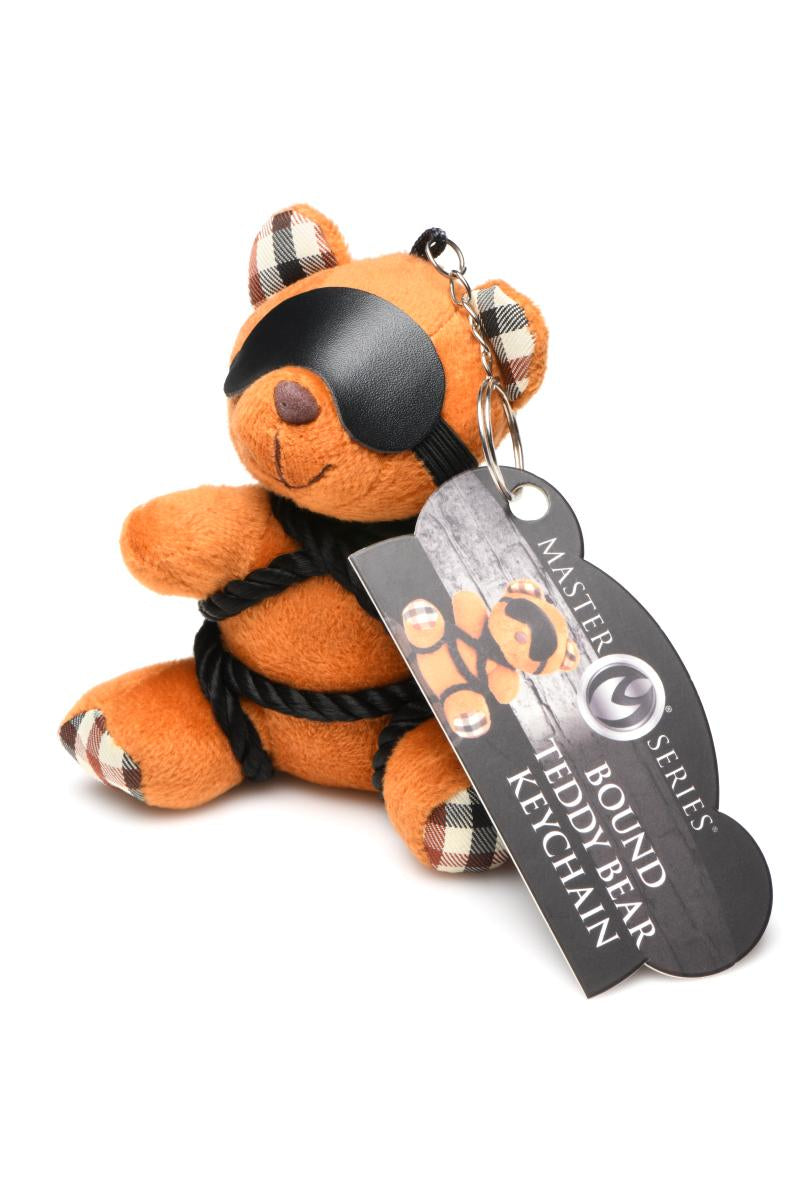 Porte-clés Teddy Bear en tenue Bondage - Master Series