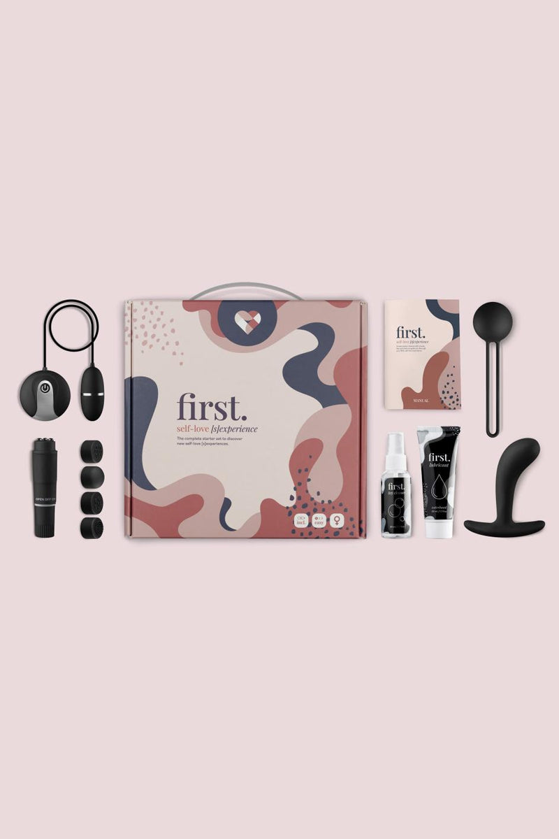 "First" Coffret Plaisir Solo Première Expérience Self-Love - Loveboxxx