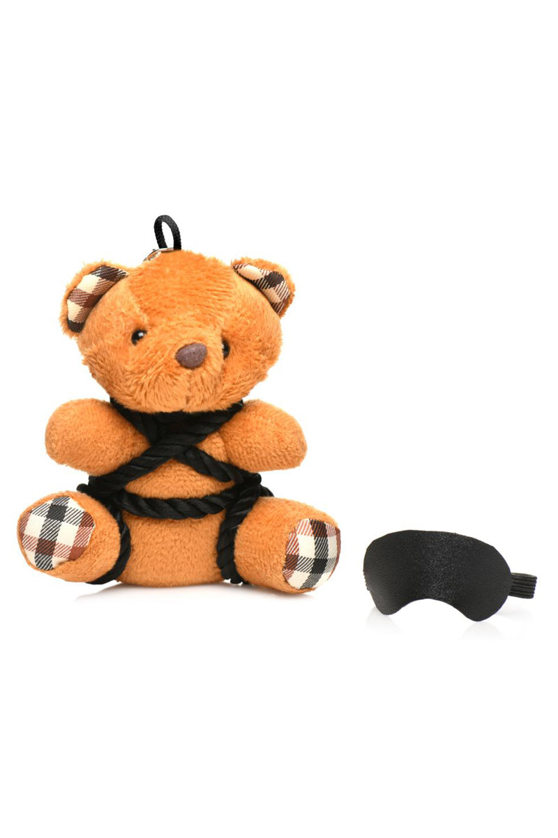 Porte-clés Teddy Bear en tenue Bondage - Master Series