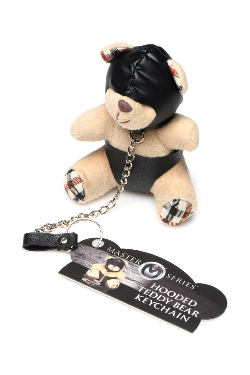 Porte-clés Teddy Bear BDSM avec cagoule - Master Series